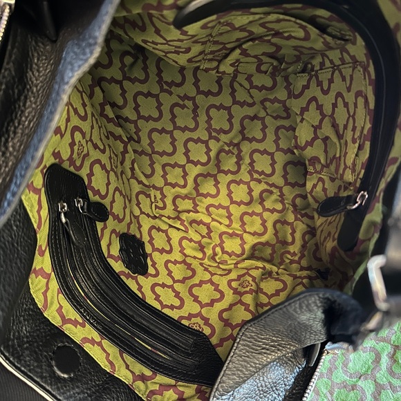 orYANY Two-Tone Leather Studded Shoulder Bag - Picture 6 of 8